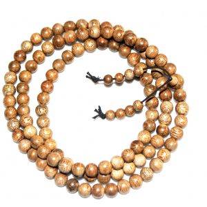 Vietnam agarwood Beaded Bracelet – Natural agarwood mala Beads Bracelet – Agarwood Meditation mala Beads – aloeswood Beads Bracelet – Tibetan mala Prayer Beads - agarwood Prayer 108 beads