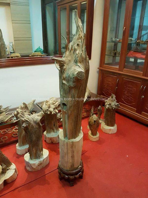 Rare Fragrance Agarwood Aloeswood Handy Sculpture Art Colletion Fengshui 1