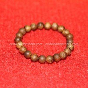 Vietnam agarwood Beaded Bracelet – Natural agarwood mala Beads Bracelet – Agarwood Meditation mala Beads – aloeswood Beads Bracelet – Tibetan mala Prayer Beads - agarwood Prayer Beads 12