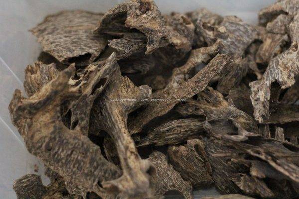 Agarwood Chips Oud Chips Incense Aroma | Natural Wild and Rare Agarwood Chips from Oudwood Vietnam | Pure Material Grade A++ (Kien Rung)
