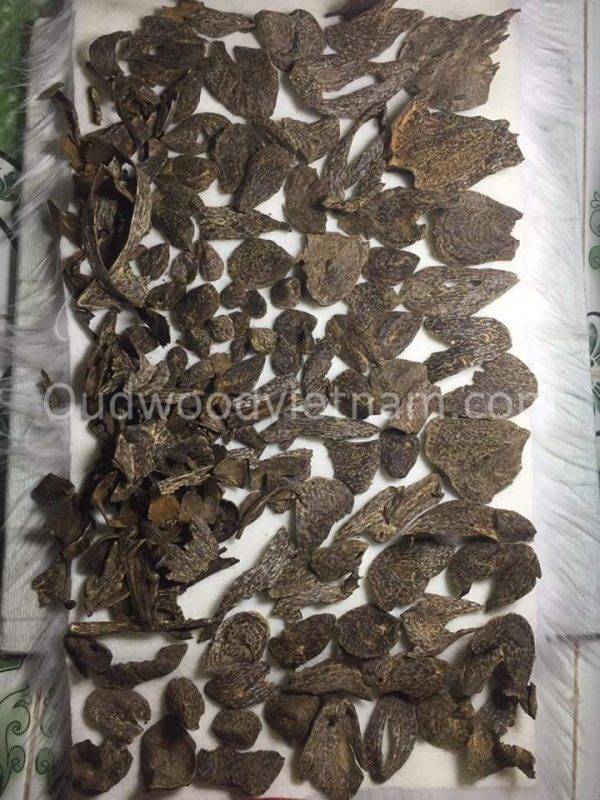 Agarwood Chips Oud Chips Incense Aroma | Natural Wild and Rare Agarwood Chips from Oudwood Vietnam | Pure Material Grade A++ (Chop Mu A)