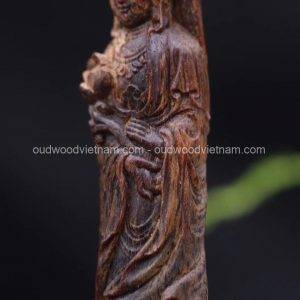 Viet Nam Nha Trang Sinkable Ky Nam, Ki nam, Kyara, Qi nan, Calambac, 沉香木奇楠 - Guan Yin Buddha 1
