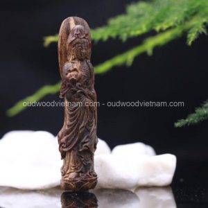 Viet Nam Nha Trang Sinkable Ky Nam, Ki nam, Kyara, Qi nan, Calambac, 沉香木奇楠 - Guan Yin Buddha 1