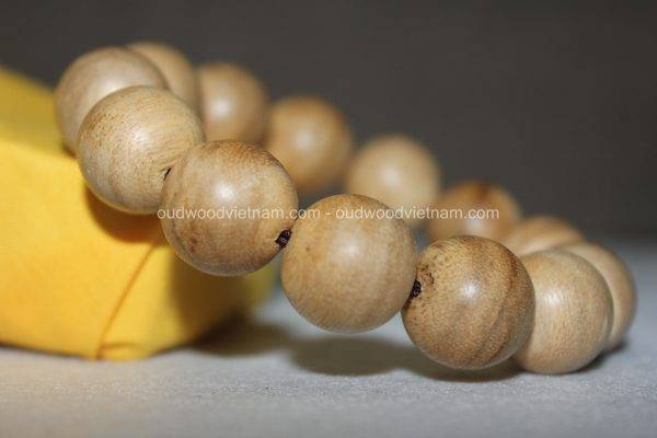 Vietnam agarwood Beaded Bracelet – Natural agarwood mala Beads Bracelet – Agarwood Meditation mala Beads – aloeswood Beads Bracelet – Tibetan mala Prayer Beads - agarwood Prayer Beads 8