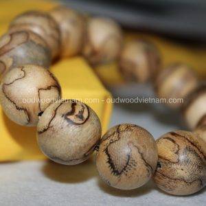 Vietnam agarwood Beaded Bracelet – Natural agarwood mala Beads Bracelet – Agarwood Meditation mala Beads – aloeswood Beads Bracelet – Tibetan mala Prayer Beads - agarwood Prayer Beads 7