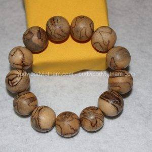 Vietnam agarwood Beaded Bracelet – Natural agarwood mala Beads Bracelet – Agarwood Meditation mala Beads – aloeswood Beads Bracelet – Tibetan mala Prayer Beads - agarwood Prayer Beads 7