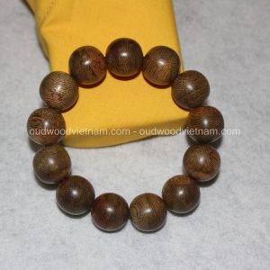 Vietnam agarwood Beaded Bracelet – Natural agarwood mala Beads Bracelet – Agarwood Meditation mala Beads – aloeswood Beads Bracelet – Tibetan mala Prayer Beads - agarwood Prayer Beads 5