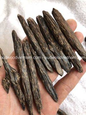 Vietnam Sinking Agarwood Chips Oud Wood | Natural Wild and Rare Agarwood Chips from Oudwood Vietnam | Pure Material Grade A+++ (Nha Trang Chim)