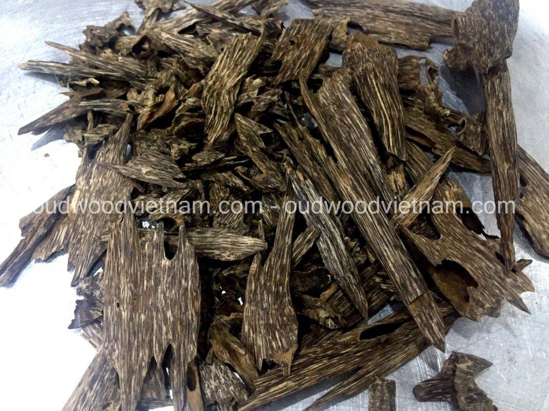 Wild agarwood oud wood chips OUD WOOD AGARWOOD KINAM