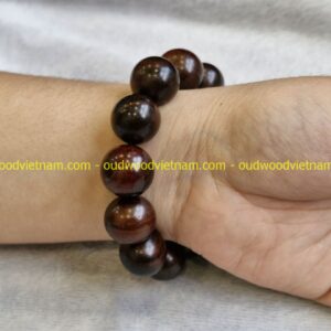 Vietnamese Ebony Blessing Bracelet - 16mm Bead (1)
