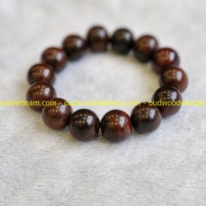 Vietnamese Ebony Blessing Bracelet - 16mm Bead (3)