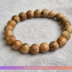 Nha Trang Agarwood Bracelet - Vietnamese Wild Agarwood / Forest Agarwood / Vong Tram Huong Nha Trang