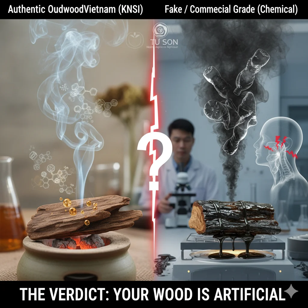 Why Does My Agarwood Smell Like Burnt Plastic